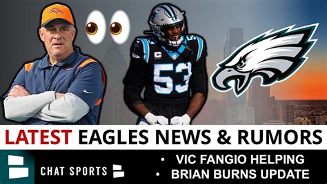 Brian Burns Trade Update Vic Fangio WORKING With Eagles Eagles