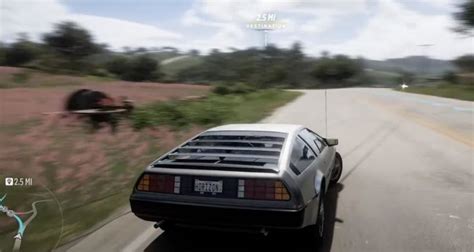 Forza Horizon 5 Terá Delorean De De Volta Para O Futuro Voxel