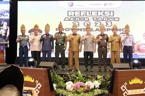 Capaian Pembangunan Lampung Dalam Refleksi Akhir Tahun