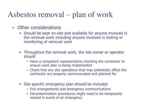 Ppt W504 Asbestos Removal Powerpoint Presentation Free Download Id978616