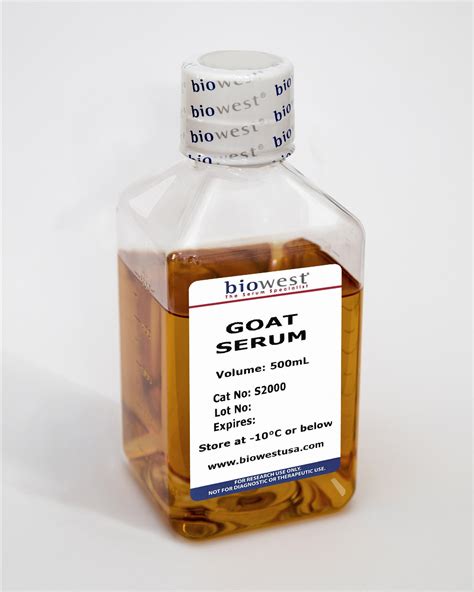 Goat Serum Biowest Usa Inc