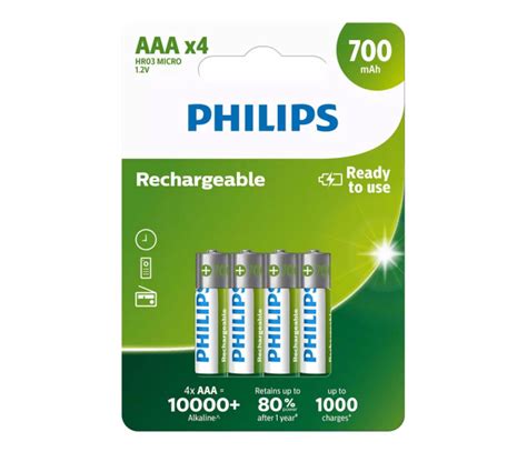 Philips Akumulatory Aaa Mah Sztuki Baterie I Akumulatorki