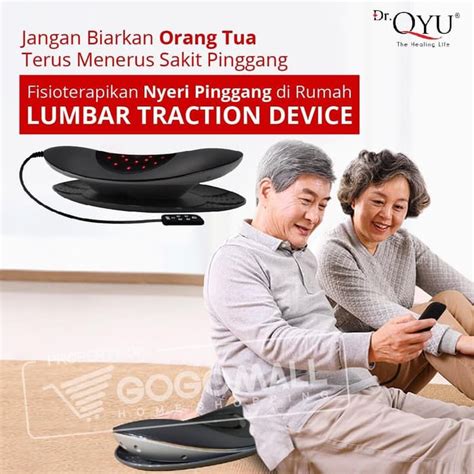 Jual Dr Qyu Lumbar Traction Device Terapi Nyeri Pinggang Low Back