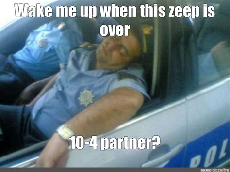 Create meme "sleeping on the job, a selection of top dps, sleeping cops ...