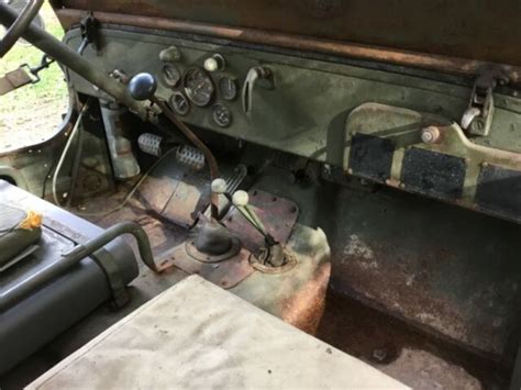 Ford Script Gpw Military Army Jeep Willys Mb For Sale