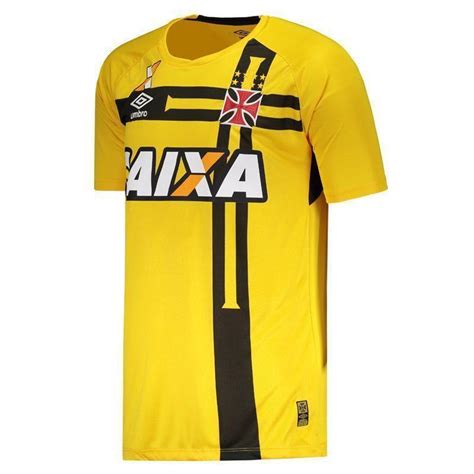 Camisa Umbro Vasco Goleiro Amarela E Preta Futfanatics