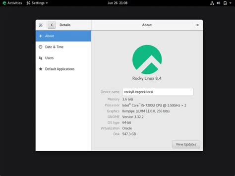 How To Install GNOME GUI On Rocky Linux 8 CentOS 8 RHEL 8 ITzGeek