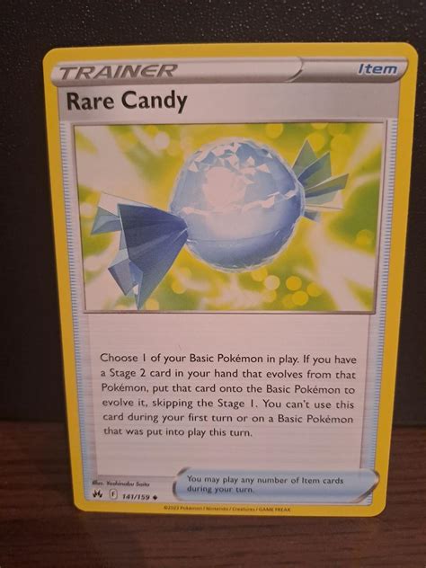Pokémon Karta Trainer Rare Candy 141159 Crown Zenith Aukro