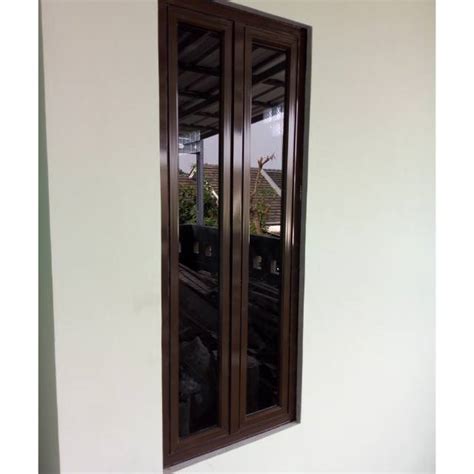 Jual Jendela Aluminium Minimalis Jendela Double Swing Shopee Indonesia