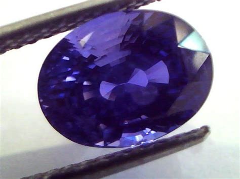 6 54 Ct Royal Blue Unheated Untreated Natural Ceylon Blue Sapphire AA