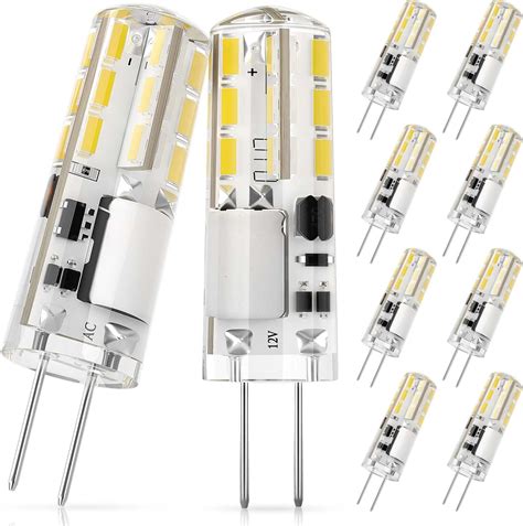 Dicuno G Led Light Bulbs W Equivalent To W Halogen Lm Cool