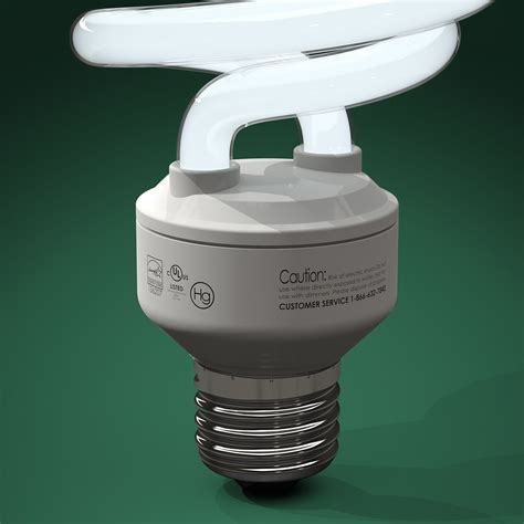 Compact Fluorescent Light Bulbs 13 Watt