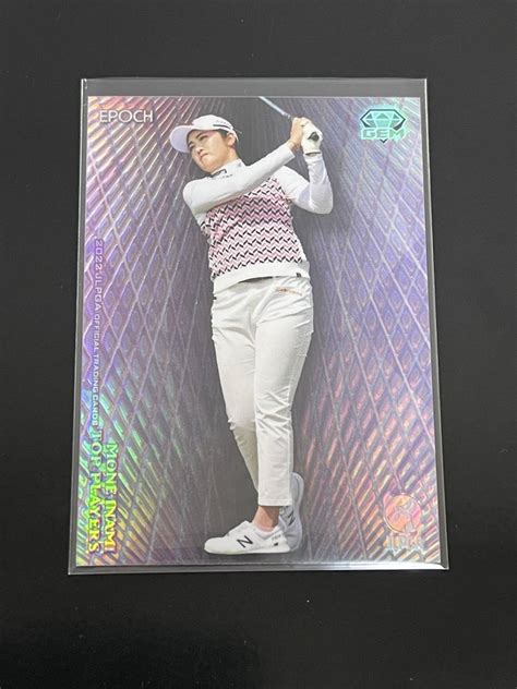 Yahooオークション 稲見萌寧 2022 エポック Epoch Jlpga 女子ゴル