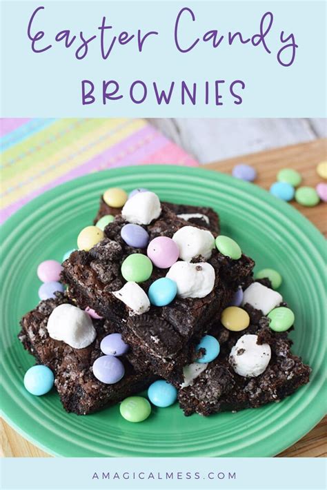 Chocolate Marshmallow Brownies | A Magical Mess