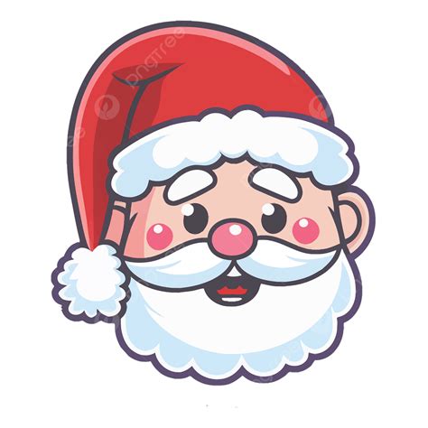 Red Hat Santa Claus Santa Claus Cute Santa Christmas PNG And Vector