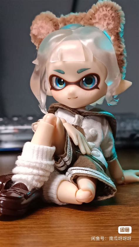 Splatoon Custom Diy Bjd Doll In Splatoon Splatoon Figures