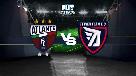 Atlante vs Tepatitlán Liga BBVA Expansión MX Apertura 2023 Jornada