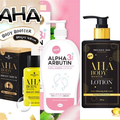 Jual Alpha Arbutin 3 Plus Body Lotion Collagen By Precious Skin Aha