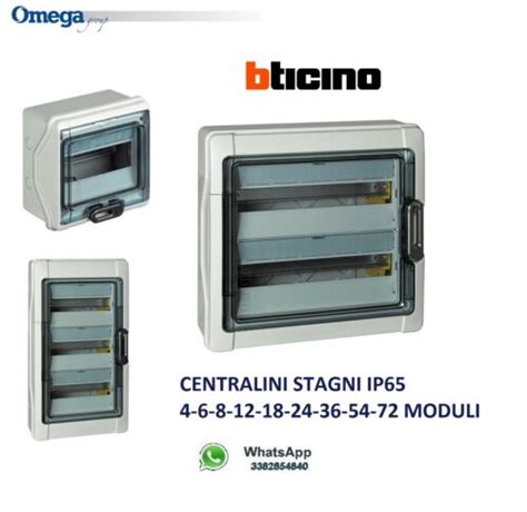 CENTRALINO STAGNO QUADRO ELETTRICO BTICINO F107N DA PARETE ESTERNO