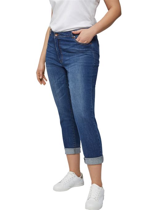 Ellos Ellos Womens Plus Size Boyfriend Jeans Jeans