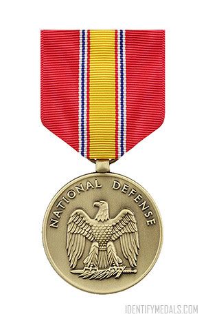 The National Defense Service Medal - USA Medals - American Awards