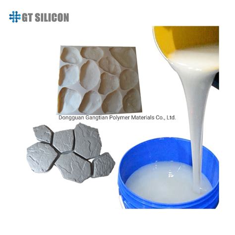 Rtv Tin Cure Liquid Silicon Rubber Rubber Casting Silicone Mold For