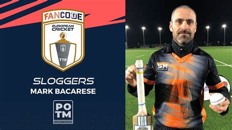 Potm M Bacarese Slg Vs Cag Highlights Fancode European T