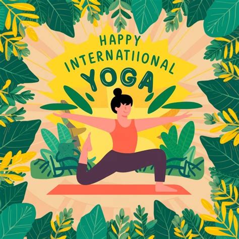 A Poster For A Yoga Class With A Quote From The International Yoga