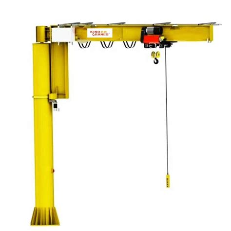 Kenancranes 1 Ton Electric Hoist Lifting Columned Cantilever Jib Crane