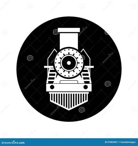 Steam Train Silhouette Stock Illustrations – 874 Steam Train Silhouette ...