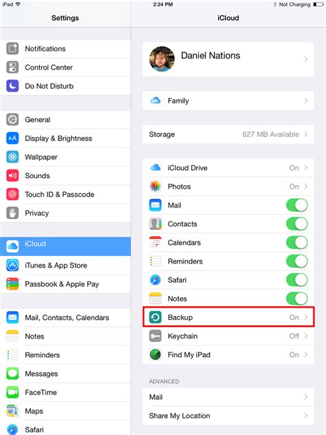 iPad iCloud: How to Backup and Restore