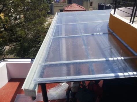 Balcony Roof Polycarbonate Sheet Work At 250 Sq Ft In Bengaluru ID