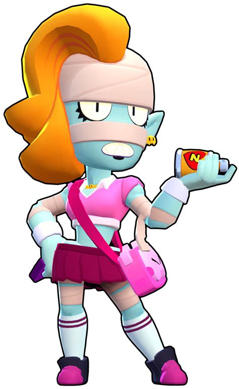 Emz Skin College Brawl Stars Png