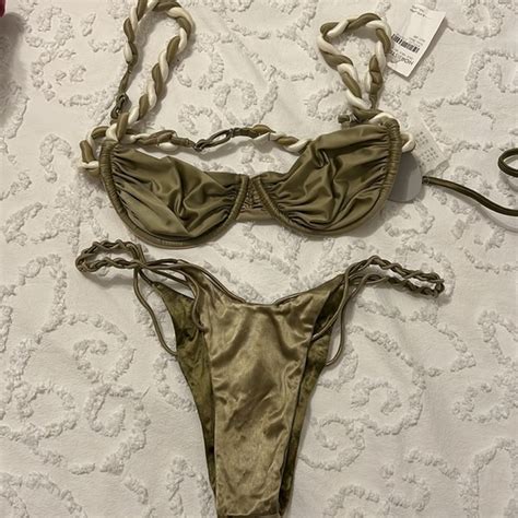 Isa Boulder Swim Isa Boulder Satin Bikini Bottom Extra Small Poshmark