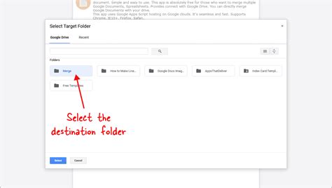 how to combine two google docs