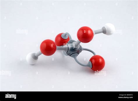 Sulfuric acid 3D molecular model Stock Photo - Alamy