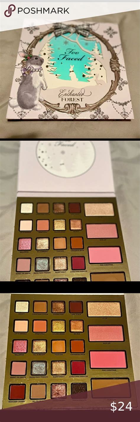 Enchanted Forest Eye And Face Palette From Too Faced Holiday Collection