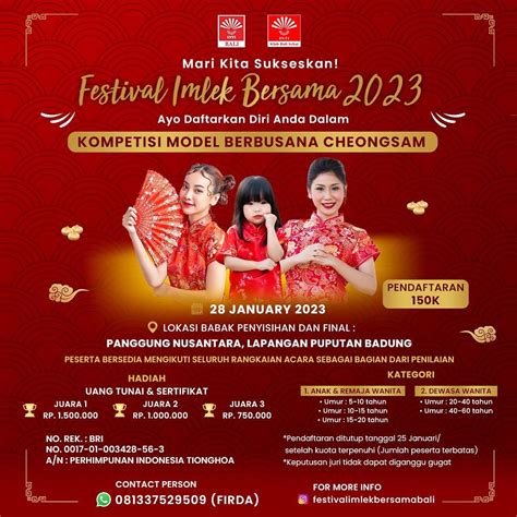 Festival Imlek Bersama Bali Event NusaBali