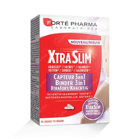 Forté Pharma XtraSlim Capteur 3en1 Graisses Sucres Calories XtraFort 60