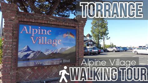 🇩🇪 Alpine Village Torrance Ca 4k Walking Tour German Market Est