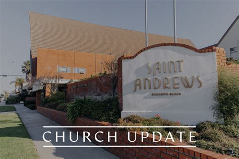 Church Update St Andrew S Redondo Beach