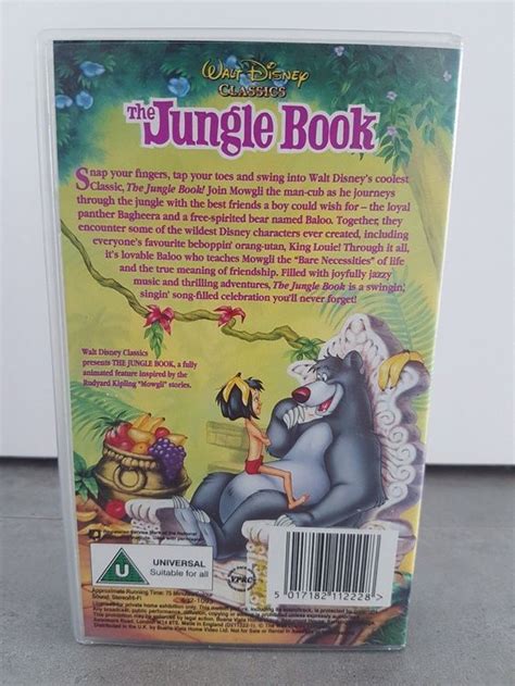 The Jungle Book Dschungelbuch Disney VHS Kaufen Auf Ricardo