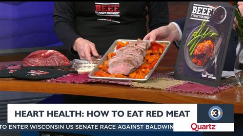 Heart Healthy Beef Recipes From The Wisconsin Beef Council Youtube