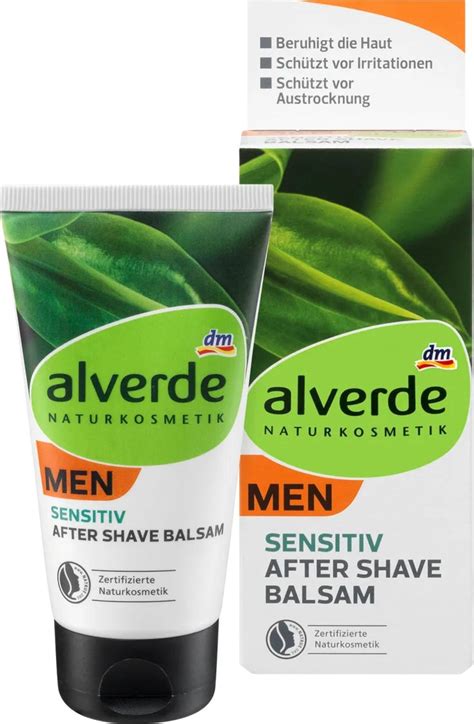 Alverde Men After Shave Balsam Sensitiv Ml Dauerhaft G Nstig Online