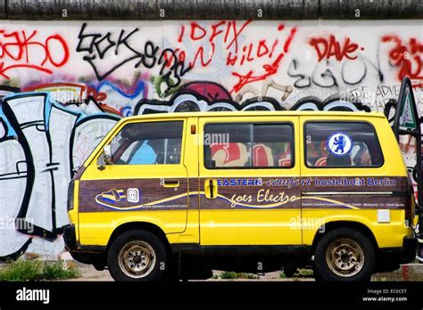 Old Volkswagen Minibus Stock Photo Alamy