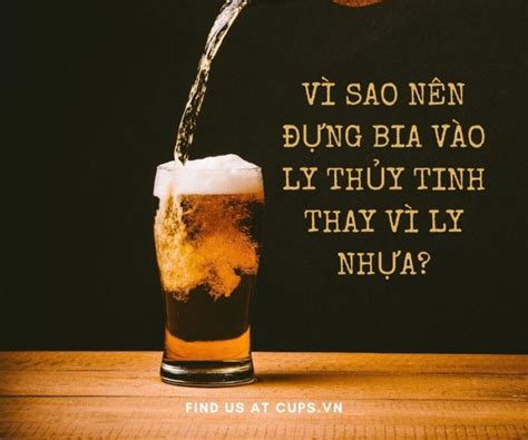 Vì Sao Nên đựng Bia Vào Ly Thủy Tinh Thay Vì Ly Nhựa The Best Cups