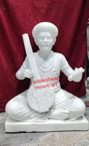 Marble Sant Tukaram Maharaj Statue - Tukaram Maharaj Marble Statue Manufacturer from Jaipur