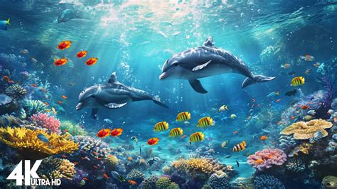 The Ocean 4K - Sea Animals for Relaxation, Beautiful Coral Reef Fish in ...