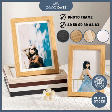 【good Daze】wall Photo Frame Stand Home Decor 4r 5r 6r 8r A4 A3 Frem