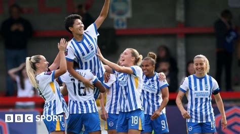 Kiko Seike Brighton Star S Perfect WSL Debut With Hat Trick BBC Sport